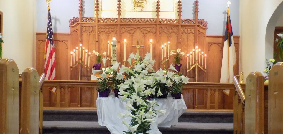 Easter Cross & Altar